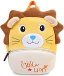 Frantic Kids Soft Cartoon Animal Travelling School Standard Backpack Bag Soft Plush Backpacks Boys Girls Baby For 2 To 5 Years Nursery,Preschool,Picnic(Brown_Teddy_Candy Bag) Medium,15 Liter