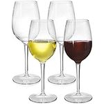 ZEAYEA Set of 4 Red Wine Glasses, 1