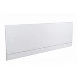 VeeBath Acubase 1800mm Front Side Bath Panel, Waterproof, Modern Panels for Bathroom Bathtub- White