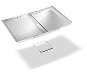 MixRBBQ Grill Grease Tray with Catch Pan, Universal Stainless Steel Grease Tray Replacement Parts for for Backyard, Dyna-Glo, NexGrill, Expert, Kenmore and Most 3/4/5 Burner Gas Grills(24"-30")