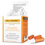 ProNutriWorld Turmeric and Black Pepper Shots - Immune System Booster with Vitamin D3 & C for Muscle & Joint Relief - 20 Vegan Shots - Maximum Potency & Enhanced Absorption