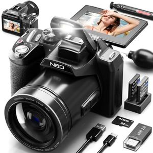 8K 64MP Digital Camera for Photography, Professional Camera(Black)