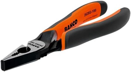 BAHCO 2628G-180 7 Inch Ergo Side Cutting Combination Pliers