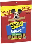 SCHMACKOS Strapz Dog Treats With Chicken 500g, 4 Pack