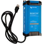 Victron Energy Blue Smart IP22 24-Volt 16 amp 120VAC, 3 Output Battery Charger, NEMA 5-15, Bluetooth