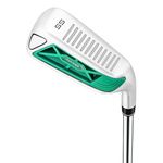 MAZEL Golf Chipper Club 45/55 Degree 35 Inch Right Handed, Upgraded Chipper Wedge for Men Around the Green, Headcover Included (Green, Stainless Steel, Regular, 55, Degrees, Right)