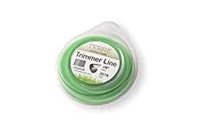 Terre Products - Commercial Grade 08 Trimmer Line Round, 1/2 lb. Quality Weed Wacker String, Line Length 207 ft. or 63 m, Weed Eater String Size .08 in. or 2mm