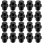 eSynic Wheel Nuts Set Popular 20Pcs New Full Steel Alloy Wheel Nut Set Steel Alloy Wheel Lug Nuts FOR Range Rover RRD500510-Black