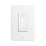 Geeni TAP+DIM Smart Light Switch, White, 1 Switch – No Hub Required – Requires Neutral Wire – Smart Dimmer Switch Works with Alexa & Google Home, Requires 2.4 GHz Wi-Fi