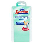 Spontex 3 Dishmop Non Scratch Sponge Refills