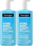 Neutrogena Hydro Boost Gel Body Cream for Dry Skin, Hyaluronic Acid, 453g (Pack of 2)