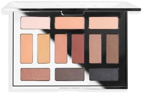 OFIR Eyeshadow Palette 12 Shade Matte Palette Buildable Pigment Adds Depth Talc Free Eye Shadow Palette Makeup Lightweight Powder Enhances Radiant Looks (Dune Matte)