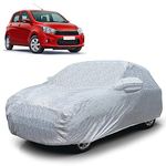 Autofy 100% Waterproof Car Cover SilverTech Fabric for Maruti Celerio [Year 2021 Onwards] - Dust & UV Proof Car Cover with Soft Cotton Flock Layer Inside for Paint Protection