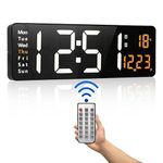 Alarm Clock With Remote Controls