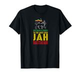 GIVE THANKS & PRAISES RASTAFARI Reggae Jah Rasta Clothing T-Shirt