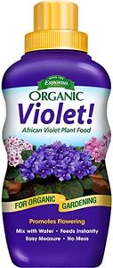 Espoma Organic Violet! 8-Ounce Concentrated Plant Food – Plant Fertilizer and Bloom Booster for All Violets and Indoor Flowering Plants. Promotes Vigorous Growth and Blooming.