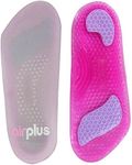 Airplus Gel Orthotic 3/4 Length Comfort and Stability Shoe Insoles, Womens, Size 5-11