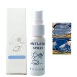 Anti Fog Spray for Swim Goggles & Car Windows,Multi-Surface Anti Fog Spray with Long-Lasting Streak Resistant Formula,Anti Fog Spray for Glasses Lens and Car Demister Applications,Effective Spray