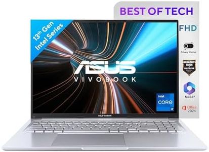 ASUS Vivobook 16, 16" FHD+ (1920 x 1200),Intel Core i7-13620H Processor,(16GB RAM/512GB SSD/Intel Iris Xᵉ iGPU/Windows 11/M365 Basic (1Year)*/Office Home 2024/Silver/1.88 kg),X1605VA-MB1628WS
