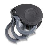 Carson TriView 3X/5.5X/8.5X Folding Loupe with Built-in Case TV-36