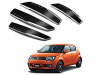 Auto E-Shopping Status Car Door Guard Edge Protector Black Color for Ignis Set of 4 Pieces