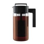 Takeya Cold Brew Iced Coffee Maker, 1-Quart, Black