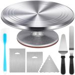 Kootek Aluminium Cake Turntable Set