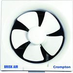 Crompton Brisk Air 200 mm (8 inch) Exhaust Fan for Kitchen, Bathroom and Office (White)