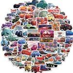 50Pcs Cartoon Cars general mobilization Stickers for teen, Game Cartoon Characters Birthday Party Supplies, Cute Party Favors Sticker Decals Party Decorations for teen Boys Girls School Rewards Gifts