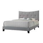 ACME Furniture 26360Q Venacha Bed, Queen, Gray Fabric