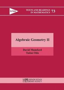 Algebraic Geometry II: 2