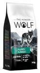 The Hunger of the Wolf Dry Dog Food - For Large or Giant Breeds, Formula with High Content of Poultry Meat, Puppy and Junior Dogs - 14 kg
