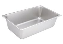 Winco, 6-Inch Deep Full Size Steam Table Pan, NSF (20.88"L x 12.88"W x 6.13"H)