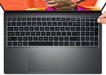 RAYA Silicone Keyboard Skin Cover for Dell Inspiron 15 ( 3520 3530 3535 ) Dell Vostro 15 ( 3510 3520 3525 3530 3535 ) & Dell Vostro 16 ( 5620 5630 5635 ) Laptops (Black)