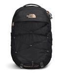 THE NORTH FACE Women's Borealis Commuter Laptop Backpack, Tnf Black/Burnt Coral Metallic-npf, One Size, Women's Borealis Luxe