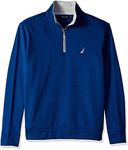 Nautica Men's Solid 1/4 Zip Fleece 