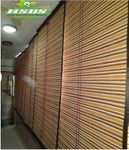 HSD Bamboo Roller Fancy Curtain Outdoor Indoors use Design f003 (4 feet Width x 10 feet Height)