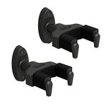 MEELAND Guitar Wall Mounts 2 Set,Aroma Guitar stand/Guitar Hook Holder with Auto Lock Design, Fits All Size Acoustic Guitar/Electronic Guitar/Bass （2 PACK）