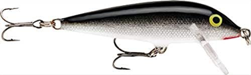 Rapala Countdown 3/16 Oz Fishing lure (Silver, Size- 2), Mag 11