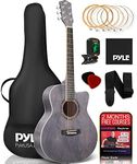 Pyle Acoustic Guitar Kit, 3/4 Junio