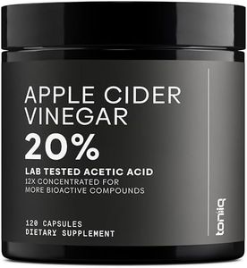 Apple Cider Vinegar Capsules - Ultra High Potency 2,010mg Formula with 20% Acetic Acid & Cayenne Pepper - Made with The Mother - Third-Party Lab Tested - 120 Capsules