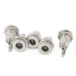 uxcell 5pcs DC-099 Female 5.5 x 2.1mm Panel Mounting DC Power Jack Socket Connector