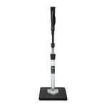 Tanner Tee The Original Professional - Style Baseball Tee Softball Adult Batting Tee with Durable Composite Base, Hand-Rolled Flexible Rubber Ball Rest, Adjustable: 26" to 43", Durable Steel Stem