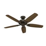 Hunter Fan Company 53242 Builder Elite Energy Star 52-inch Ceiling Fan with five Harvest Mahogany / Brazilian Cherry Reversible Blades