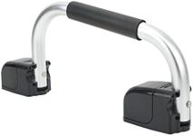 Folding Grab Handle, RV Grab Handle, Folding RV Assist Handle with EVA Grip Aluminum Alloy Entry Door Hardware for Caravan Motorhome Trailer
