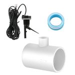 Wengart Flow Switch for Hayward Salt System,Compatible with All Hayward Goldline&Aqua Salt Chlorine Generators System,Flow Switch Assembly GLX-FLO-RP with 15-Feet Cable (with Tee)