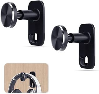 WALLFID 2 Pack Headphone Stand, Retractable Headset Hanger,Sticky desktop hook,for All Headsets,Earphone Clamp for AirPods Max/Beats/Sony/Sennheiser Music Headphones