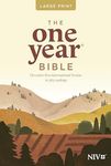 The One Year Bible NIV, Large Print Thinline Edition (Softcover)