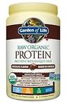 Garden of Life Raw Organic Protein, Chocolate, 664g. Packed with 22 Grams of Certified Organic Plant Protein, including organic peas grown and processed in Canada. Assitsts in building and repairs muscles. Loaded with 14 organic sprouted grains, seeds ...