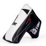 Golf Blade Putter Club Head Cover Pingtype Magnetic Black&White PU Leather The Golf Father Gift Fits For Scotty Cameron Taylormade Odyssey